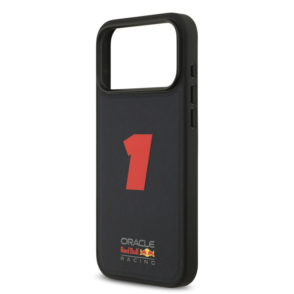 Red Bull Racing iPhone 17 Pro Max Backcover hoesje - Magsafe - Meshed - 3D Rubber Number 1 - Navy-Hoesjes-Ilumina Benelux