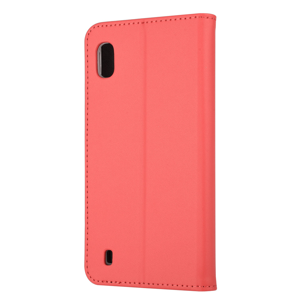Rood hoesje Samsung Galaxy A10 (2019) Book Case - Pasjeshouder - Magneetsluiting (A105F)-Hoesjes-Ilumina Benelux