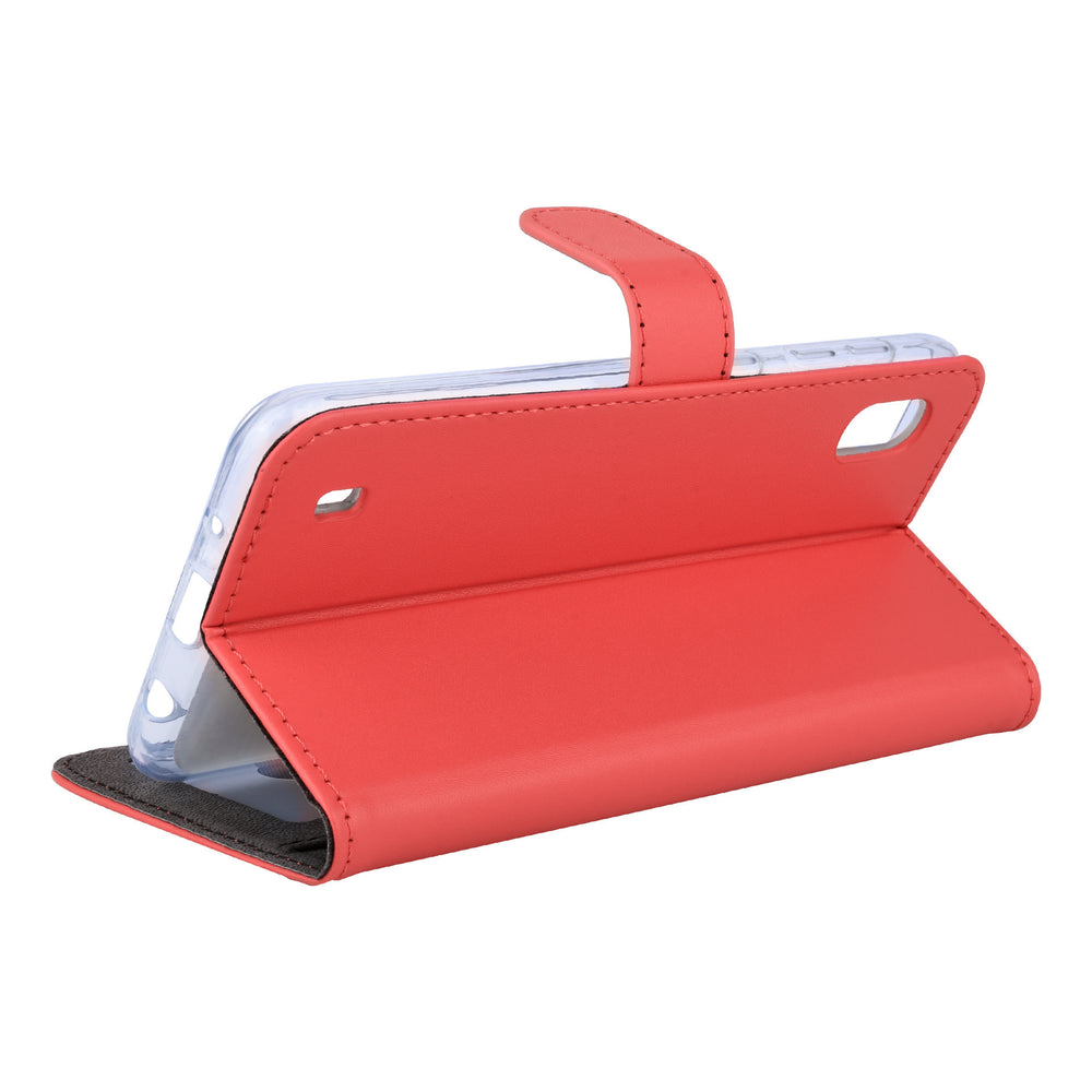 Rood hoesje Samsung Galaxy A10 (2019) Book Case - Pasjeshouder - Magneetsluiting (A105F)-Hoesjes-Ilumina Benelux