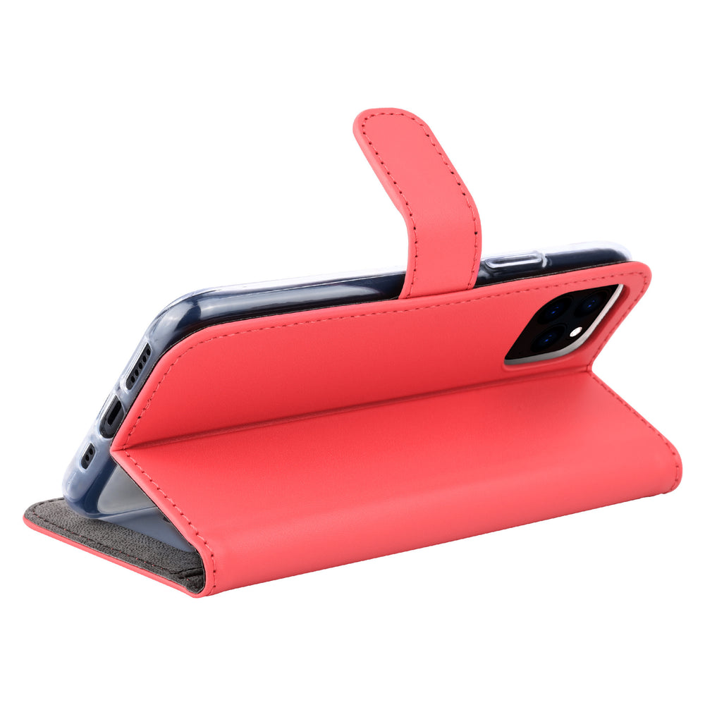 Rood hoesje iPhone 11 Pro - Book Case - Pasjeshouder - Magneetsluiting-Hoesjes-Ilumina Benelux
