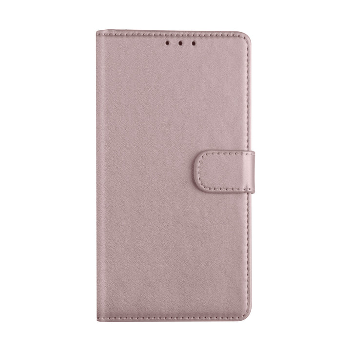 Rose Gold hoesje Samsung Galaxy A01 - Book Case - Kaarthouder (A015F)-Hoesjes-Ilumina Benelux