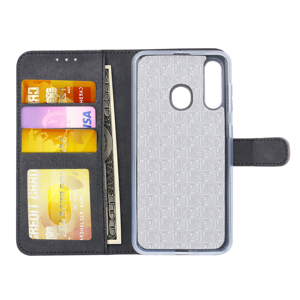 Rose Gold hoesje Samsung Galaxy M40 - Book Case - Pasjeshouder - Magneetsluiting (M405F)-Hoesjes-Ilumina Benelux