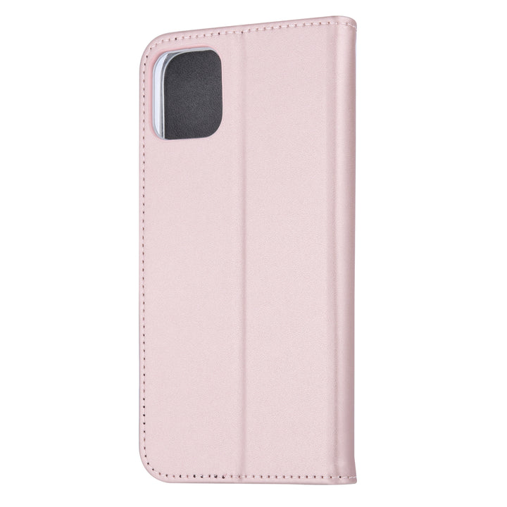 Rose Gold hoesje iPhone 11 Pro Max - Book Case - Pasjeshouder - Magneetsluiting-Hoesjes-Ilumina Benelux