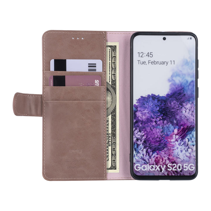 Roze hoesje Samsung Galaxy S20 - Book Case - PU leather-Hoesjes-Ilumina Benelux