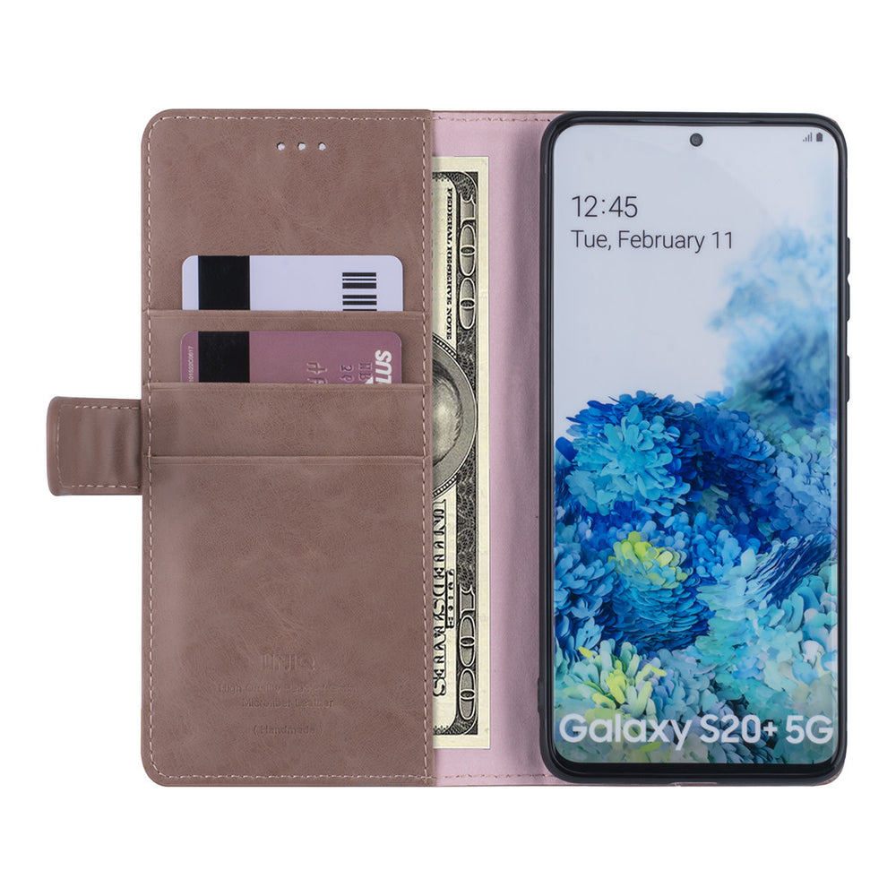 Roze hoesje Samsung Galaxy S20 Plus - Book Case - PU leather-Hoesjes-Ilumina Benelux