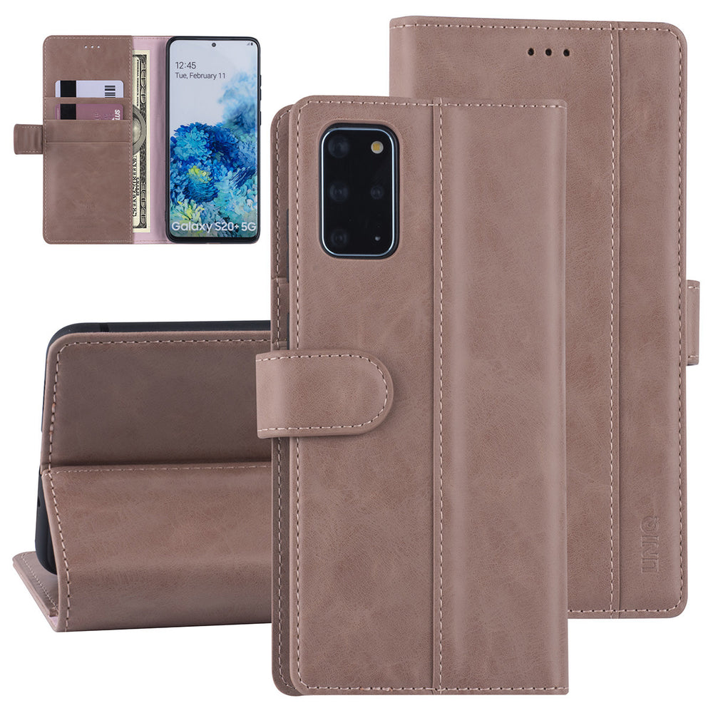 Roze hoesje Samsung Galaxy S20 Plus - Book Case - PU leather-Hoesjes-Ilumina Benelux