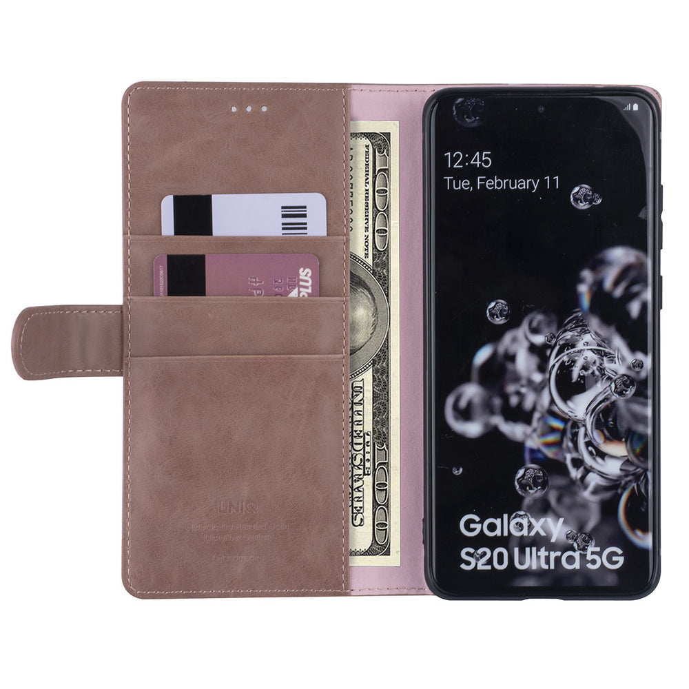 Roze hoesje Samsung Galaxy S20 Ultra - Book Case - PU leather-Hoesjes-Ilumina Benelux