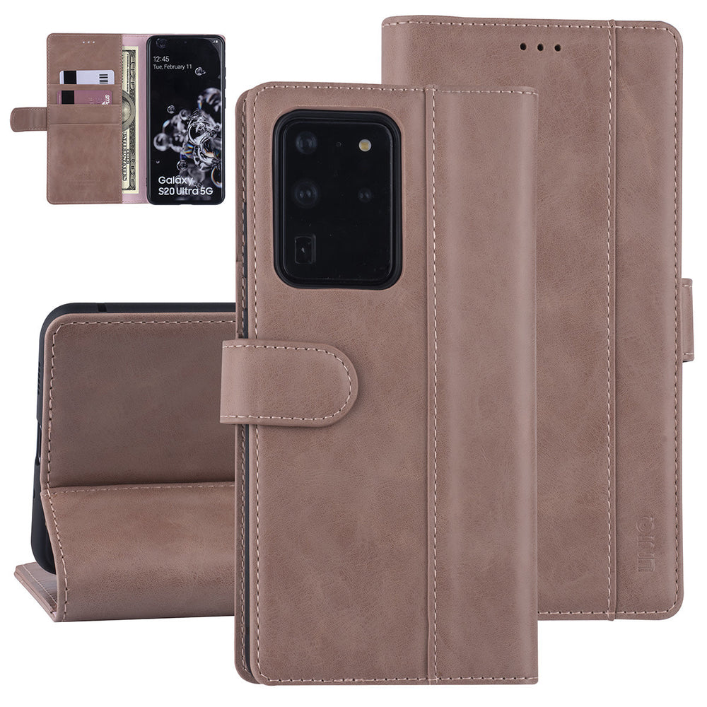 Roze hoesje Samsung Galaxy S20 Ultra - Book Case - PU leather-Hoesjes-Ilumina Benelux