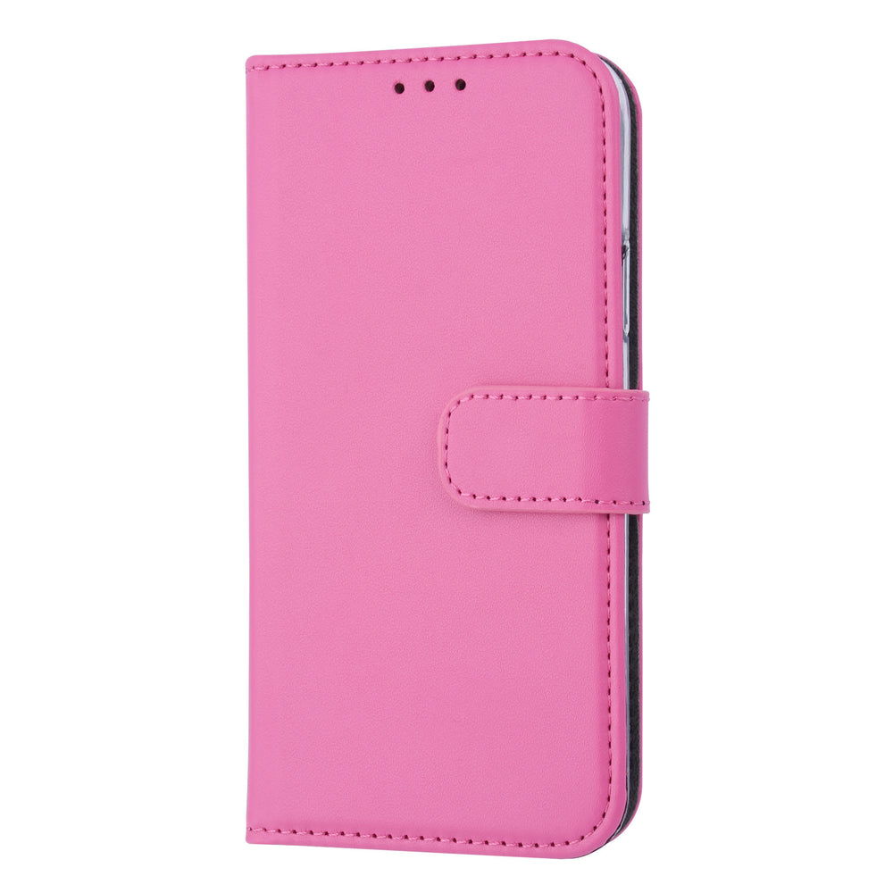 Roze hoesje iPhone X-Xs - Book Case - Pasjeshouder - Magneetsluiting-Hoesjes-Ilumina Benelux