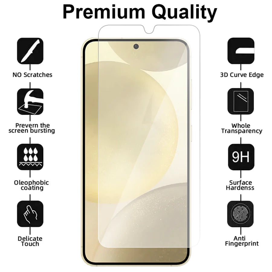 Samsung Galaxy S24 Plus Screenprotector Gehard 9H - Tempered Glas-Ilumina Benelux