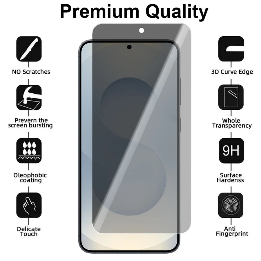 Samsung Galaxy S25 Plus Screenprotector Privacy – Anti-kras-Ilumina Benelux