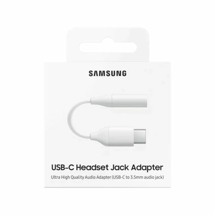 Samsung EE-UC10JUWE USB-C to 3.5mm Headset Jack Adapter - Wit-Audiokabel-Ilumina Benelux