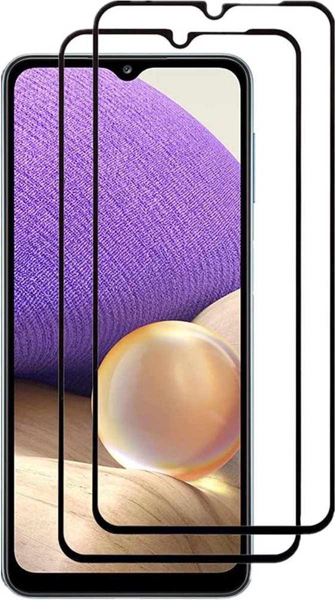 Samsung Galaxy A02s Screenprotector Full Cover Screenprotector Gehard 9H – 2-Pack-Ilumina Benelux