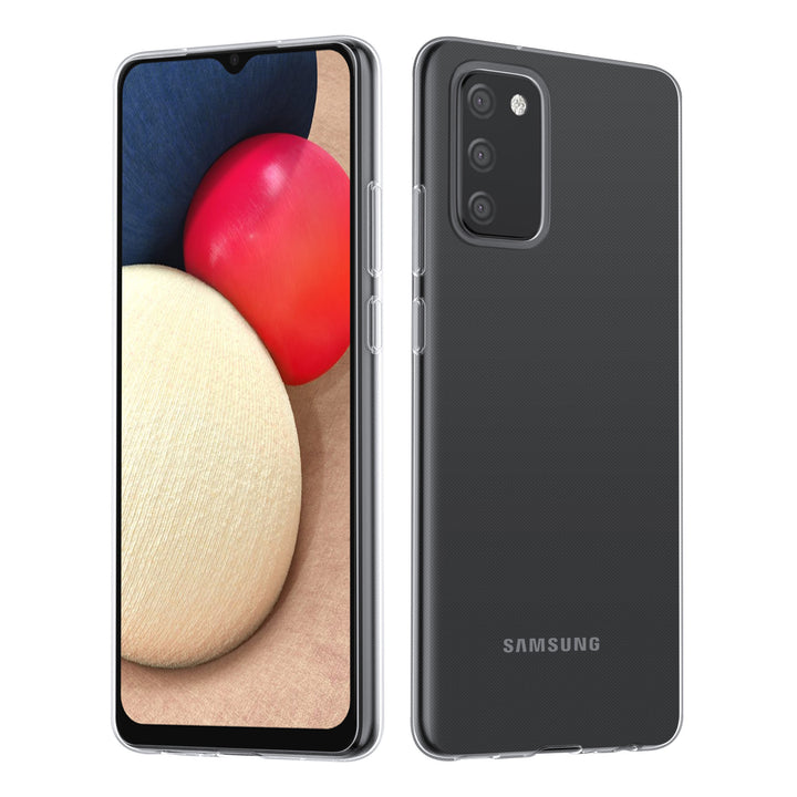 Samsung Galaxy A02s TPU Backcover - Transparant-Hoesjes-Ilumina Benelux