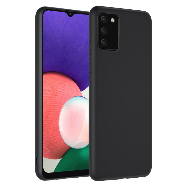 Samsung Galaxy A02s TPU Backcover - Zwart-Hoesjes-Ilumina Benelux