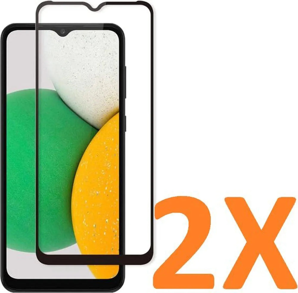 Samsung Galaxy A03 Core Screenprotector Full Cover Screenprotector Gehard 9H – 2-Pack-Ilumina Benelux