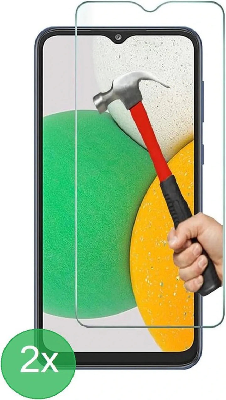 Samsung Galaxy A03 Core Screenprotector Gehard 9H – Anti-kras – 2-Pack-Ilumina Benelux