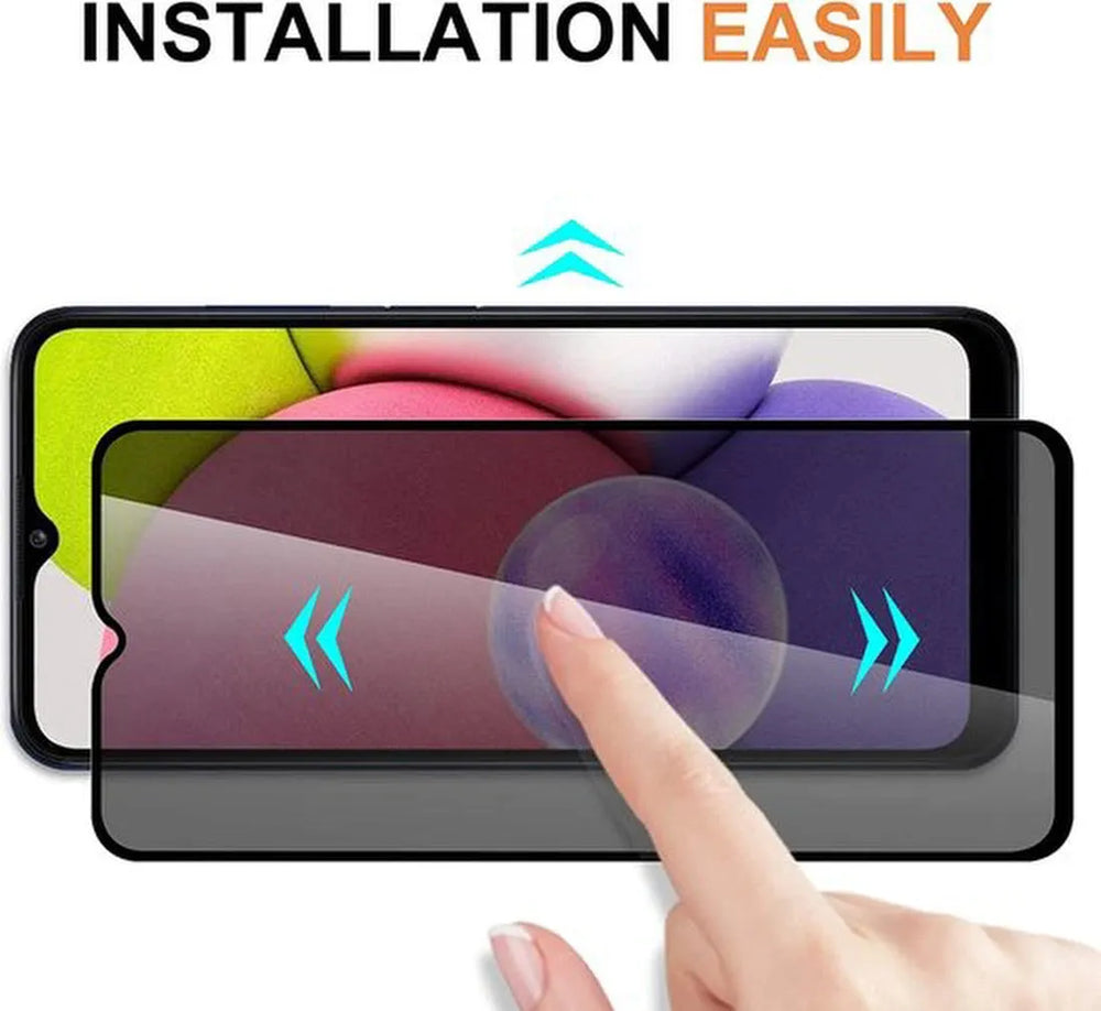 Samsung Galaxy A03s Screenprotector Gehard 9H – Anti-kras – 1-Pack-Ilumina Benelux