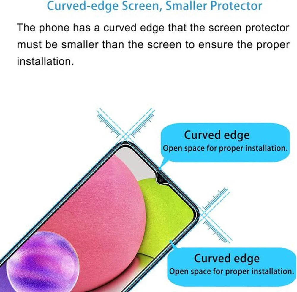 Samsung Galaxy A03s Screenprotector Gehard 9H – Anti-kras – 1-Pack-Ilumina Benelux