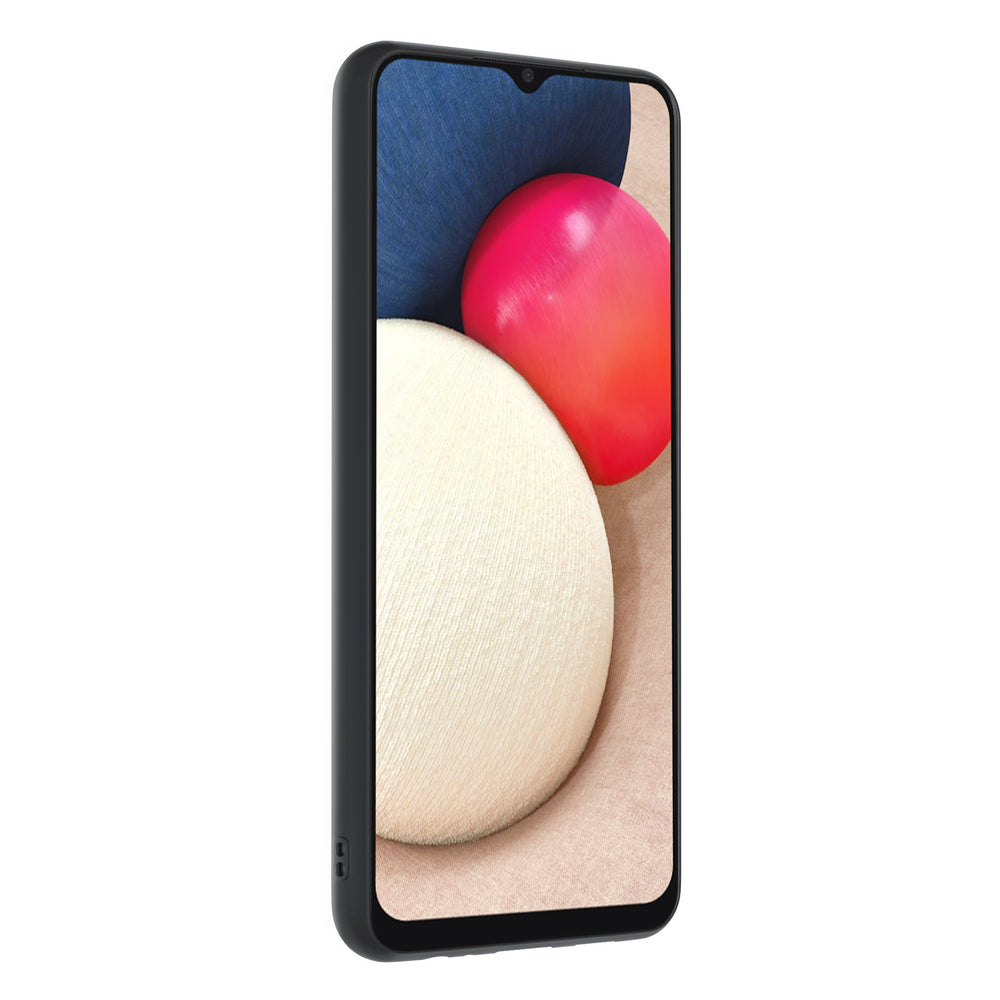 Samsung Galaxy A03s TPU Backcover - Zwart-Hoesjes-Ilumina Benelux