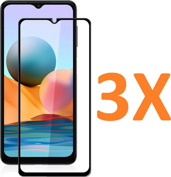 Samsung Galaxy A04 Screenprotector Full Cover Screenprotector Gehard 9H – 3-Pack-Ilumina Benelux