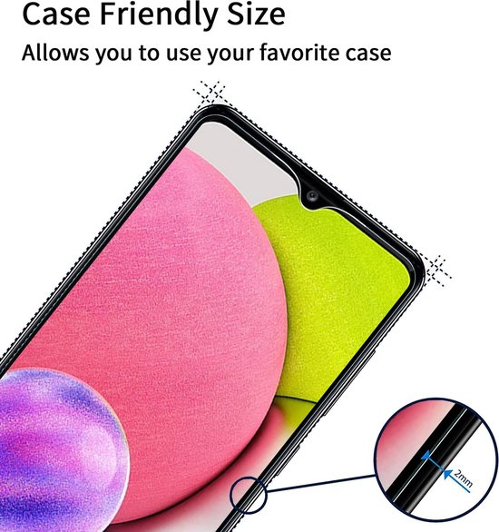 Samsung Galaxy A04/A03s Screenprotector Gehard 9H – Anti-kras – 1-Pack-Ilumina Benelux