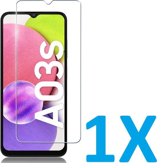 Samsung Galaxy A04/A03s Screenprotector Gehard 9H – Anti-kras – 1-Pack-Ilumina Benelux