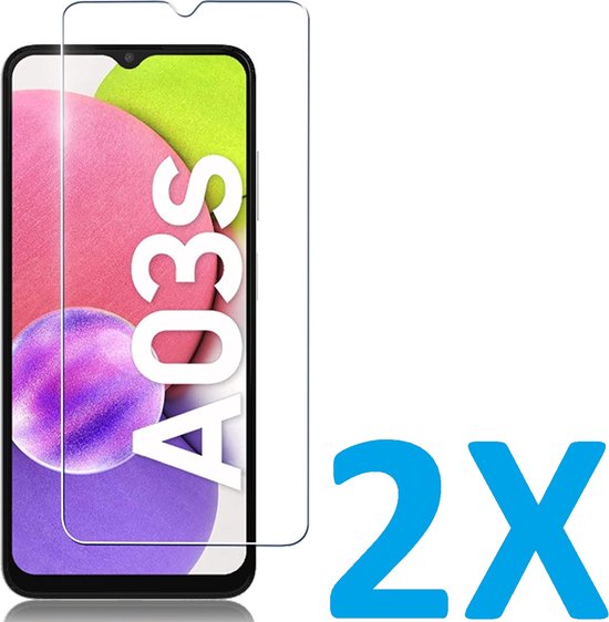 Samsung Galaxy A04/A03s Screenprotector Gehard 9H – Anti-kras – 2-Pack-Ilumina Benelux