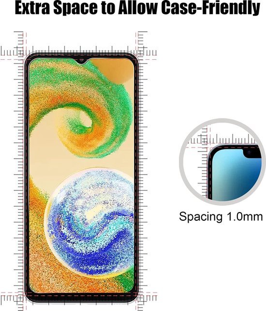 Samsung Galaxy A04S / A13 5G Screenprotector Gehard 9H – Anti-kras – Tempered Glas – 3-Pack-Ilumina Benelux