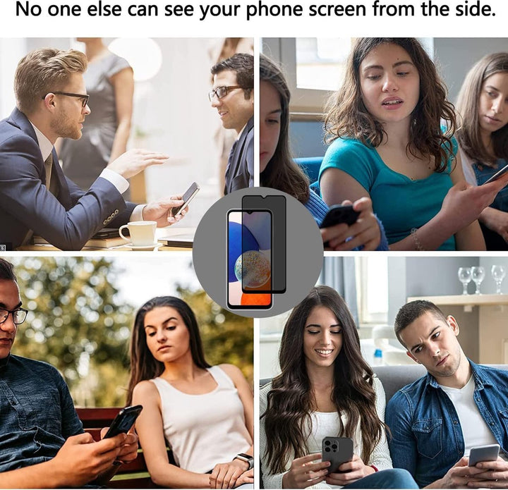 Samsung Galaxy A05/A05S – Privacy Screenprotector Screenprotector Gehard 9H – 3-Pack-Ilumina Benelux