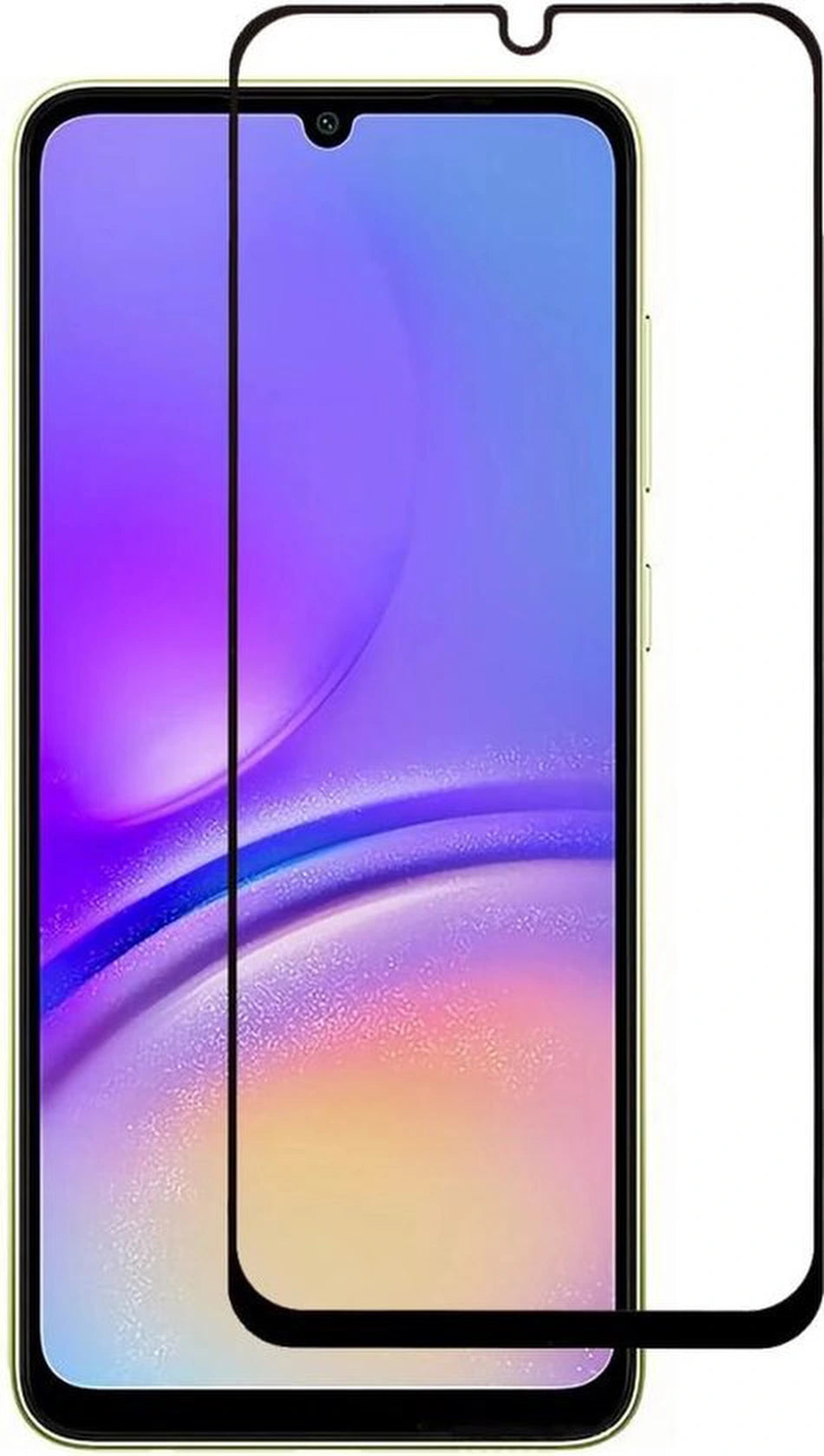 Samsung Galaxy A05/A05S Screenprotector Full Cover Screenprotector Gehard 9H – 1-Pack-Ilumina Benelux