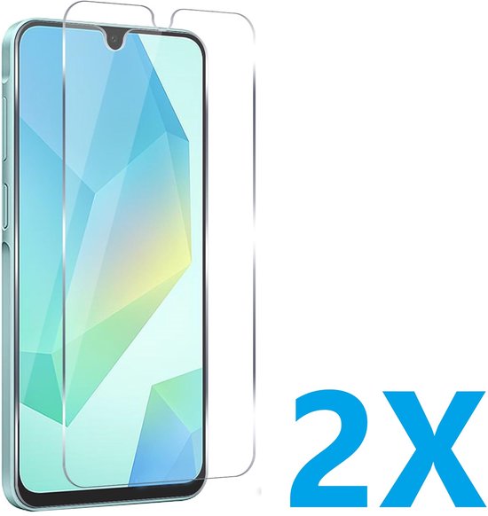 Samsung Galaxy A06 Screenprotector Gehard 9H – Anti-kras – 2-Pack-Ilumina Benelux