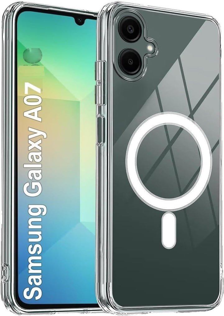 Samsung Galaxy A07 Hoesje – Transparant MagSafe Case Slim & Schokbestendig-Ilumina Benelux