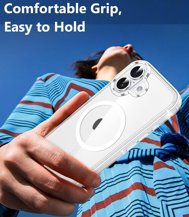 Samsung Galaxy A07 Hoesje – Transparant MagSafe Case Slim & Schokbestendig-Ilumina Benelux