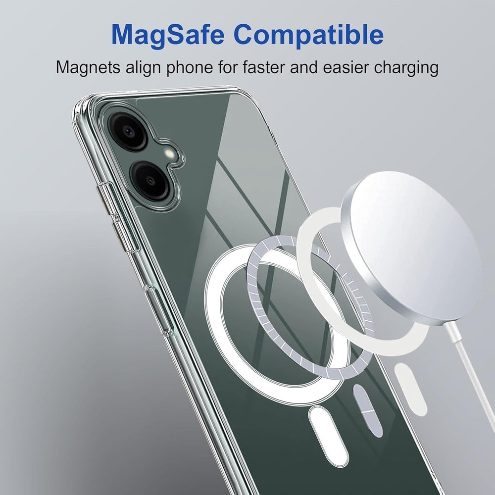 Samsung Galaxy A07 Hoesje – Transparant MagSafe Case Slim & Schokbestendig-Ilumina Benelux