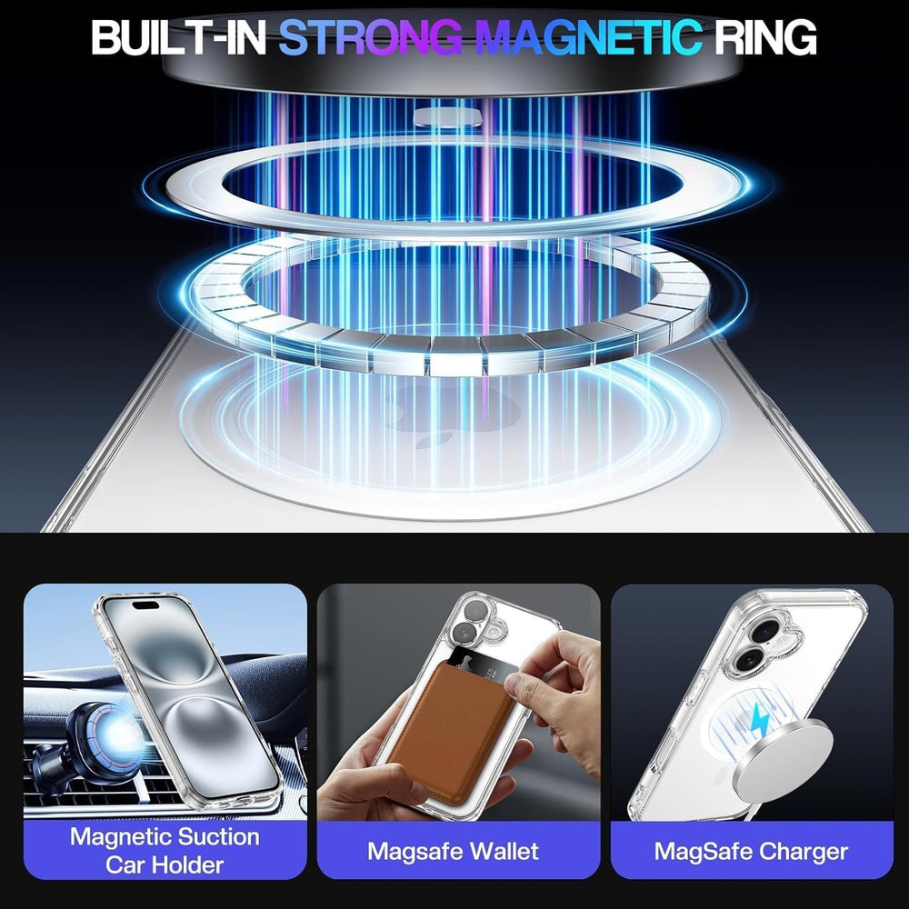 Samsung Galaxy A07 Hoesje – Transparant MagSafe Case Slim & Schokbestendig-Ilumina Benelux
