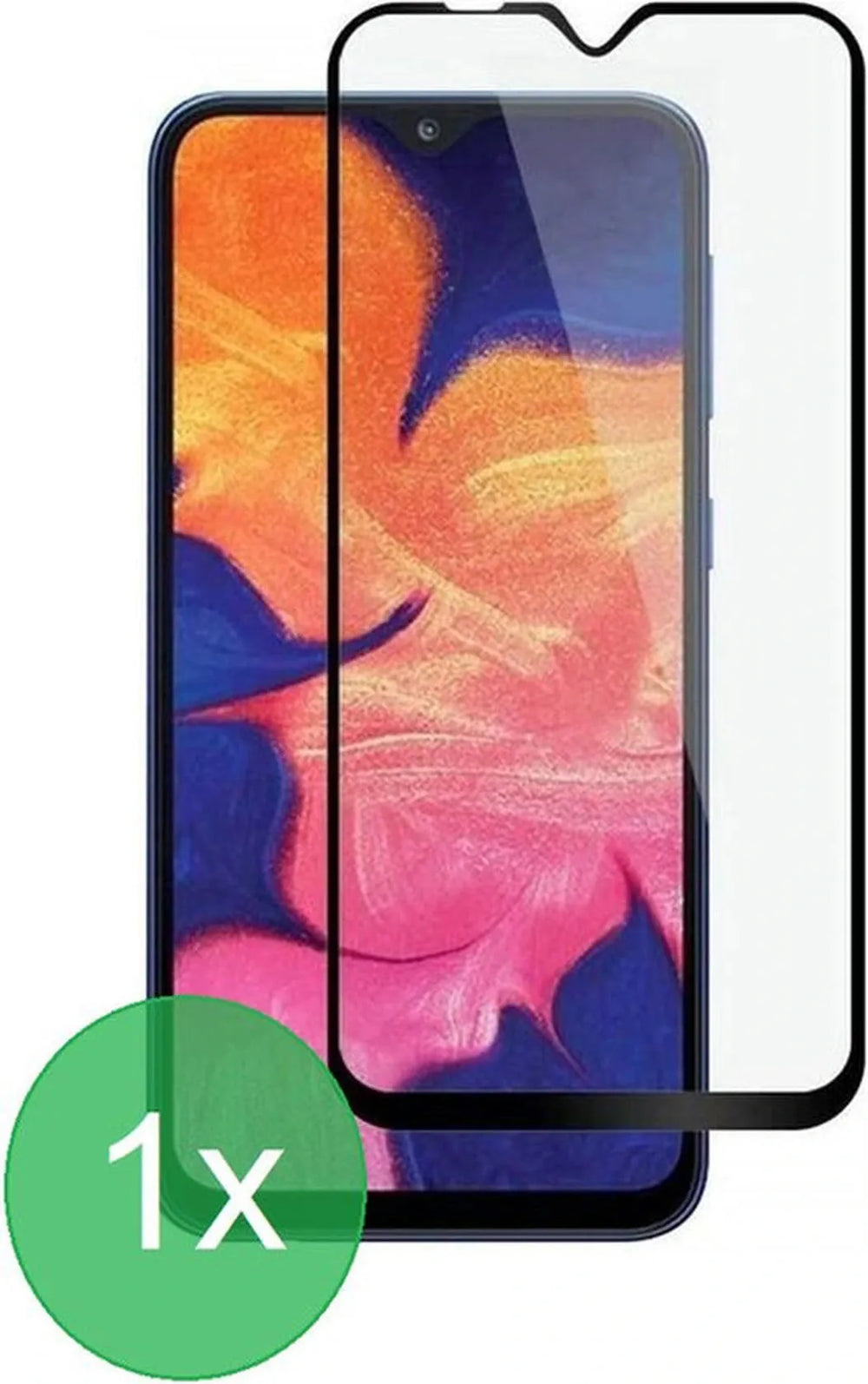 Samsung Galaxy A10 / M10 Screenprotector Full Cover Screenprotector Gehard 9H – 1-Pack-Ilumina Benelux