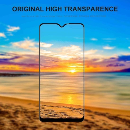 Samsung Galaxy A10S Screenprotector Full Cover – 9H Gehard Glas – 2-Pack-Ilumina Benelux