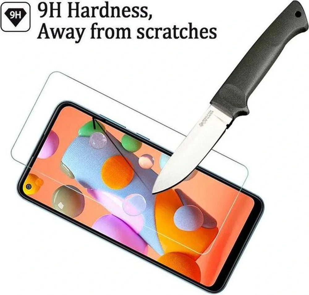 Samsung Galaxy A10S Screenprotector Gehard 9H – Anti-kras – 2-Pack-Ilumina Benelux