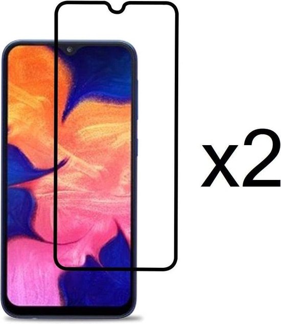 Samsung Galaxy A10e Lite Screenprotector Full Cover Screenprotector Gehard 9H – 2-Pack-Ilumina Benelux