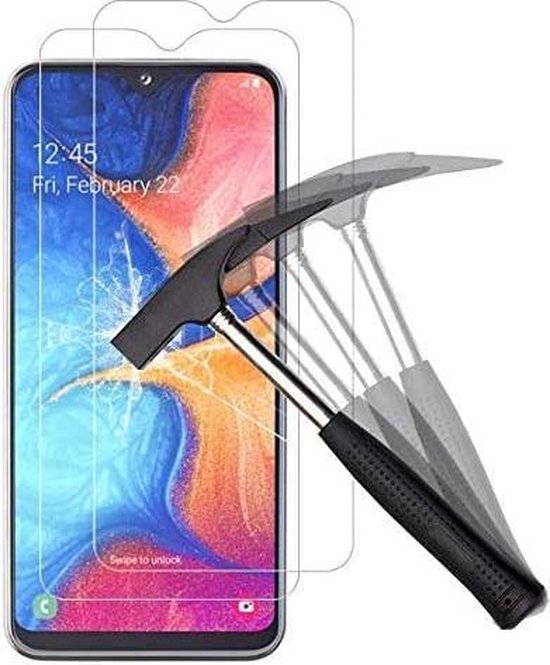 Samsung Galaxy A10e Screenprotector Gehard 9H – Anti-kras – Tempered Glas – 2-Pack-Ilumina Benelux