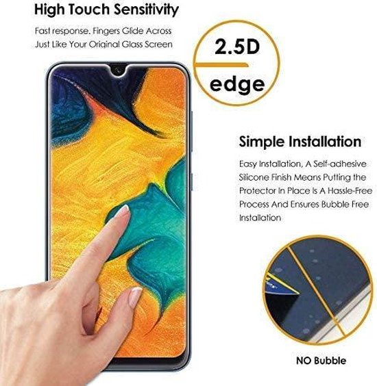 Samsung Galaxy A11 – 9H Gehard Glas – Anti-kras – 3-Pack Tempered Glas-Ilumina Benelux