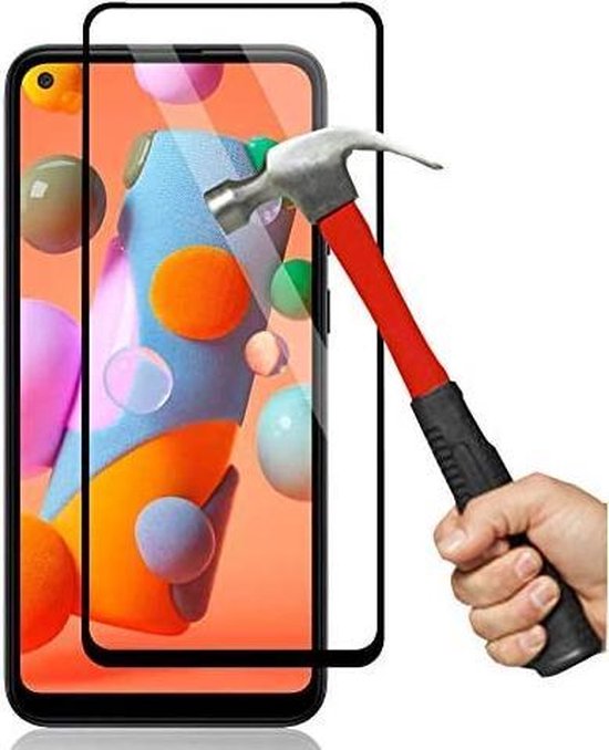 Samsung Galaxy A11 Screenprotector Full Cover Screenprotector Gehard 9H – 1-Pack-Ilumina Benelux