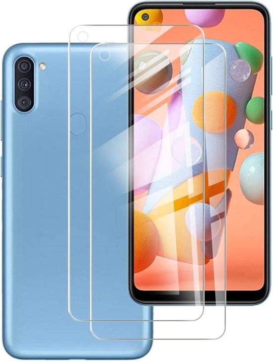 Samsung Galaxy A11 Screenprotector Gehard 9H – Anti-kras – 2-Pack-Ilumina Benelux