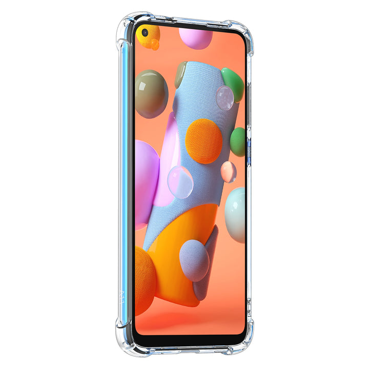 Samsung Galaxy A11 Transparant Backcover hoesje - silicone-Hoesjes-Ilumina Benelux