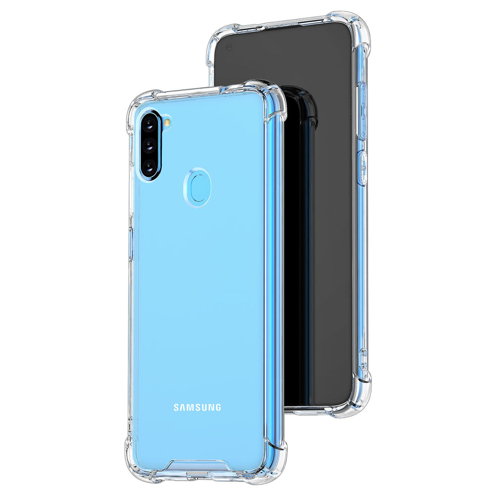 Samsung Galaxy A11 Transparant Backcover hoesje - silicone-Hoesjes-Ilumina Benelux