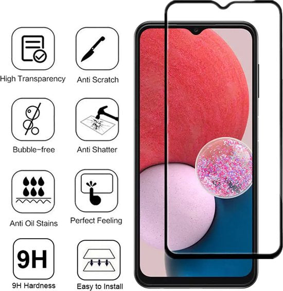 Samsung Galaxy A12 5G/A32 5G/A22 5G/A13 4G/5G/A23 4G/5G Screenprotector Full Cover-Ilumina Benelux