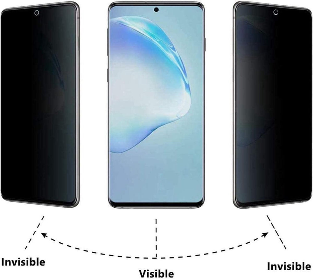 Samsung Galaxy A12 – Privacy Anti Spy – Anti Peeping – Premium – Zwart-Ilumina Benelux