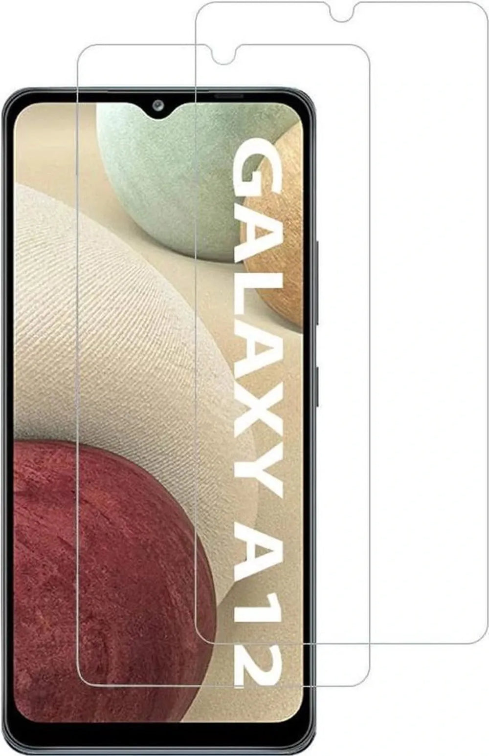 Samsung Galaxy A12 Screenprotector Gehard 9H – Anti-kras – 3-Pack-Ilumina Benelux