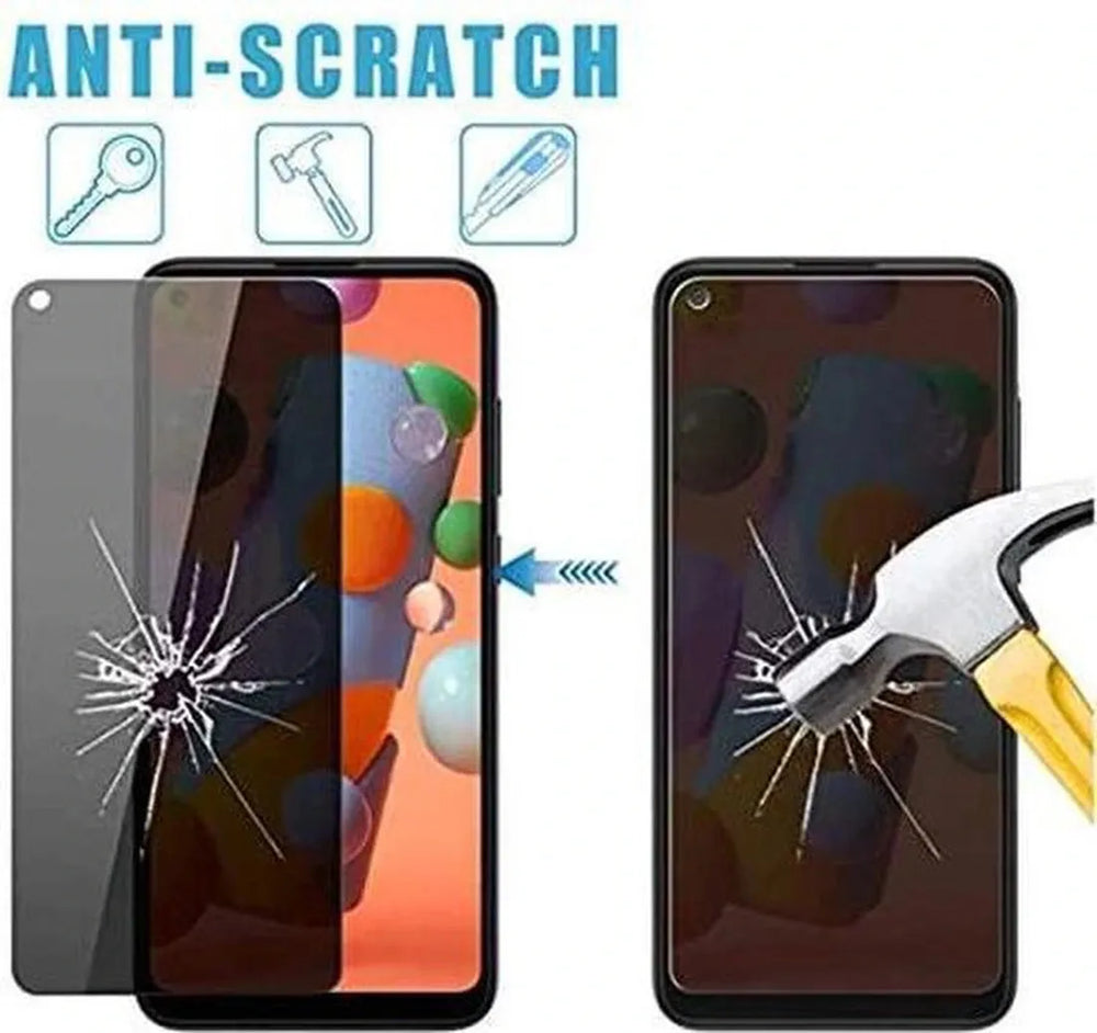 Samsung Galaxy A12 Screenprotector Gehard 9H – Privacy Screenprotector – 1-Pack-Ilumina Benelux